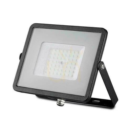 Sprawdź Projektor LED V-TAC 50W SAMSUNG CHIP Czarny VT-50 3000K 4000lm 5 Lat Gwarancji