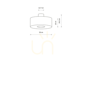 Lampa sufitowa plafon SANTANA  M 11651 Nowodvorski small 6