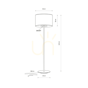 Lampa Podłogowa CEDRO 11667 Nowodvorski small 3