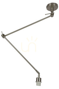 Azzardo ADAM S PENDANT LAMPBODY Srebrny small 3