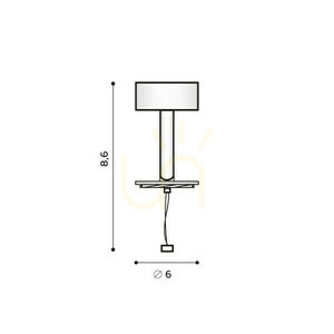 Azzardo EREBUS ANGLE Biały small 2