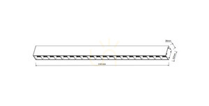 Downlight Azzardo LINELIO POINTS 318 CCT DIMM Czarny small 2