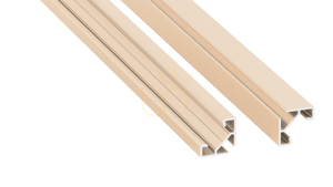 Profil LED LUMINES typ ajar Light Ivory lakierowany 3 m small 0