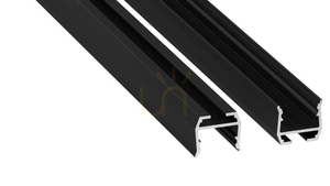 Profil LED LUMINES typ axel czarny anodowany 2 m small 0