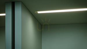 Profil LED LUMINES typ axin Rock Anthracite lakierowany 3 m small 3