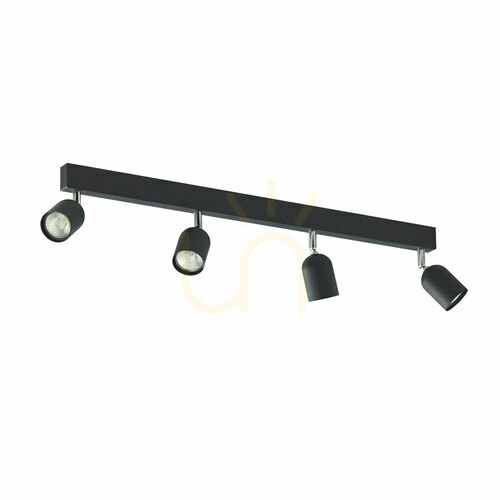 Sprawdź Top Black Lampa Sufitowa 4 Pł