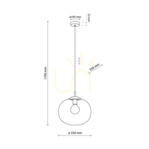 Vibe Topaz Lampa Wisząca 1  350 small 5