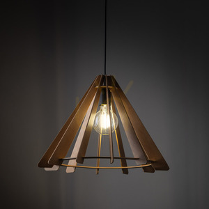Eris Wood Lampa Wisząca 1 M small 2