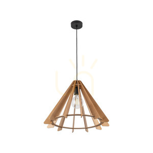 Eris Wood Lampa Wisząca 1 M small 4