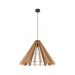 Eris Wood Lampa Wisząca 1 L small 0