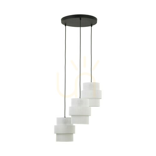 Sprawdź Calisto White Lampa Wisząca 3 Koło
