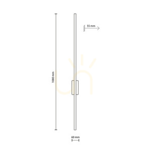 Flash Wood Sosna Kinkiet 1 Led L small 4