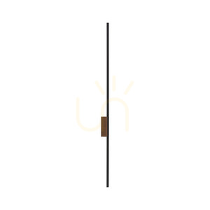 Flash Wood Orzech Kinkiet 1 Led L small 2