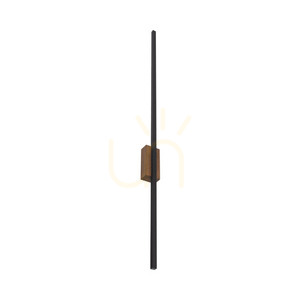 Flash Wood Orzech Kinkiet 1 Led L small 3
