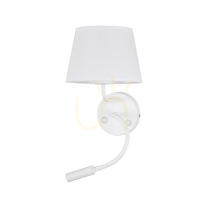 Maja White Kinkiet 2 E27 + G9 small 4