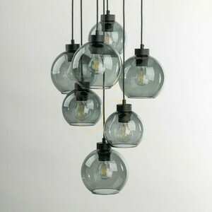 Cubus Graphite Lampa Wisząca 7 Koło small 2