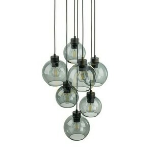 Cubus Graphite Lampa Wisząca 7 Koło small 4