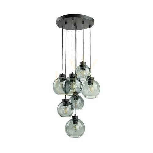 Sprawdź Cubus Graphite Lampa Wisząca 7 Koło