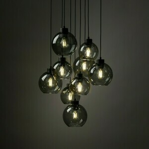 Cubus Graphite Lampa Wisząca 9 Koło small 1