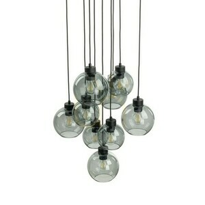 Cubus Graphite Lampa Wisząca 9 Koło small 16