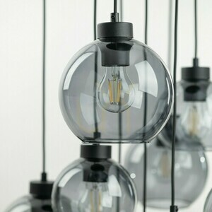 Cubus Graphite Lampa Wisząca 9 Koło small 17
