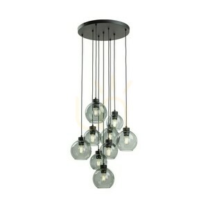 Cubus Graphite Lampa Wisząca 9 Koło small 19