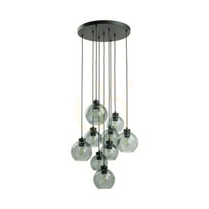 Cubus Graphite Lampa Wisząca 9 Koło small 0