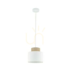 Duo White Juta Lampa Wisząca 1 small 0