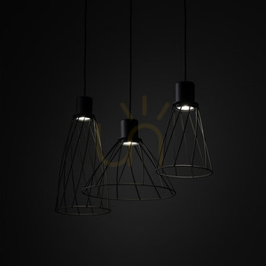 Modesto Black Lampa Wiszaca 3 small 1