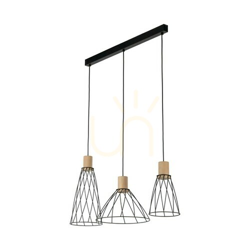 Sprawdź Modesto Wood Sosna Lampa Wiszaca 3