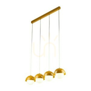 Bono Ochra Lampa Wisząca 4 Listwa small 8