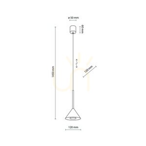 Cono Mini Black Lampa Wiszaca 1 small 5