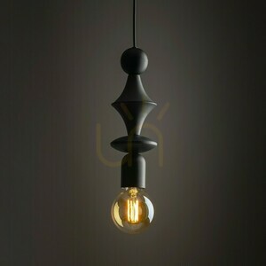 Tower Black Lampa Wiszaca 1 Xe27 small 1