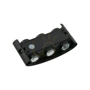 Arrow Black  Kinkiet Led Ip 54 small 3