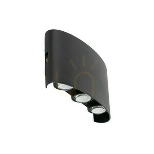 Arrow Black  Kinkiet Led Ip 54 small 4