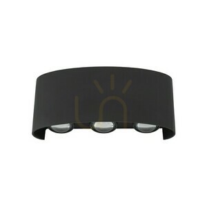 Arrow Black  Kinkiet Led Ip 54 small 5