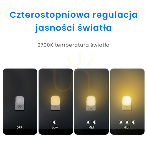 Sprawdź Biała Lampka Wtykowa Pati 2700 K