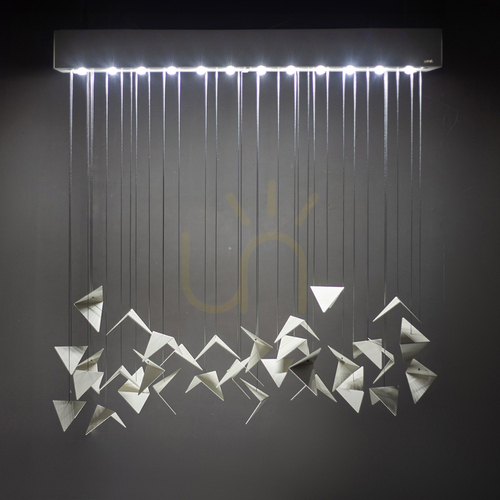Sprawdź 💡 Żyrandol artystyczny VILINE 2 kremowy LGH0850 – lampa wisząca Gie El 🎨✨