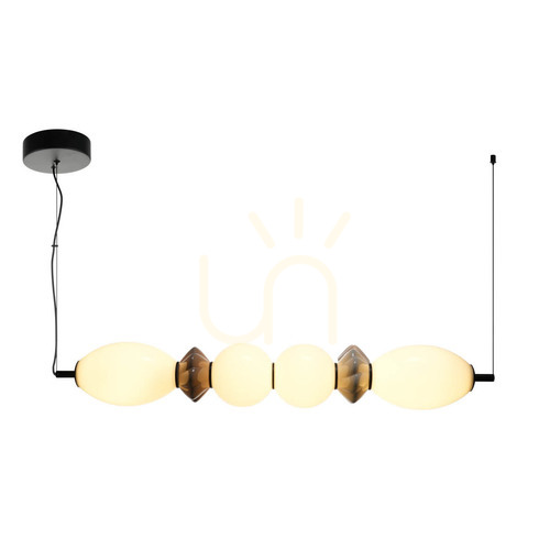 Sprawdź Lampa wisząca Italux Balos LED czarna PND-94921-4A-BK