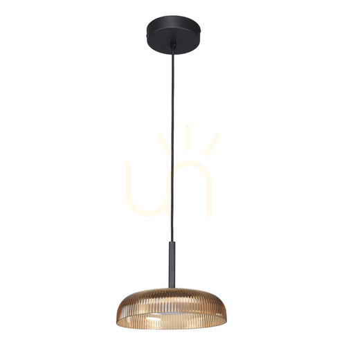 Sprawdź Lampa wisząca Italux Colle LED żółta 12W 25 cm PND-48529-BK-YLL