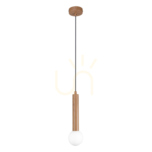 Sprawdź Lampa wisząca Italux Filano G9 brązowa szkło opalowe PND-33574-1-WD