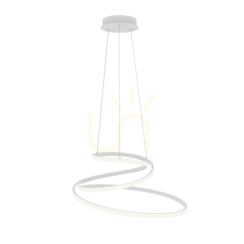 Sprawdź Lampa Wisząca Italux Lorila LED Biała 60 cm PND-2168-M-WH