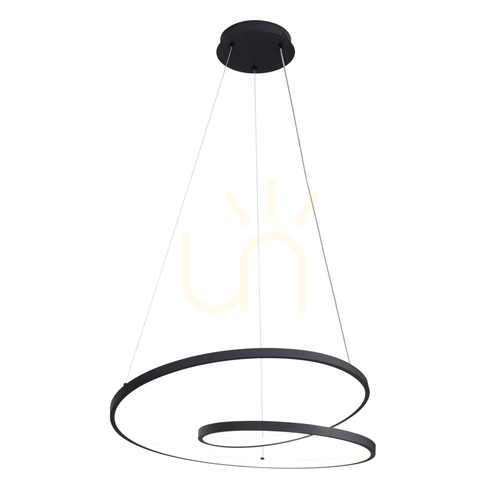 Sprawdź Lampa wisząca Italux Reina LED biała piaskowa 60 cm PND-21692-M-BK