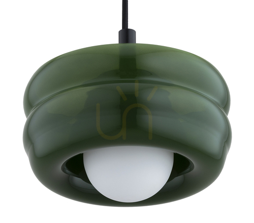 Sprawdź Lampa wisząca Argon TEVO biała szkło stal lakierowana G9 8815