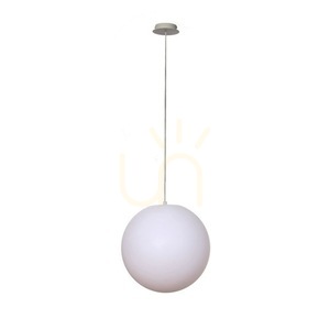 Zewnętrzna lampa wisząca Mantra Avoriaz 1397 biała E27 35 cm small 0