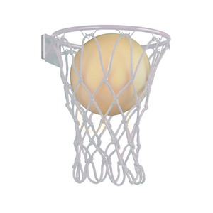 Biały kinkiet Mantra BASKETBALL 7242 1 × E27 LED maks. 20 W 37 cm small 0