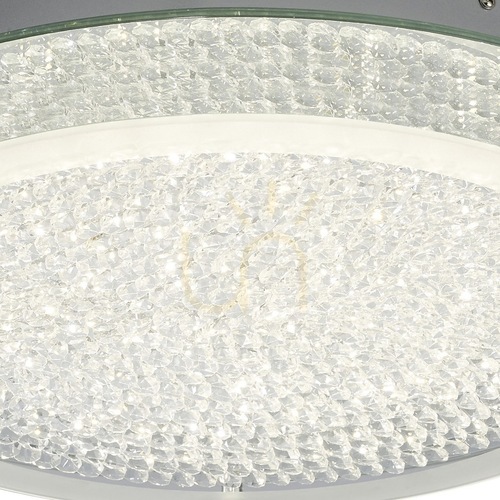 Sprawdź Plafon Mantra CRYSTAL LED 24W 4000K 2400lm 45 cm lustro szkło chrom 5092