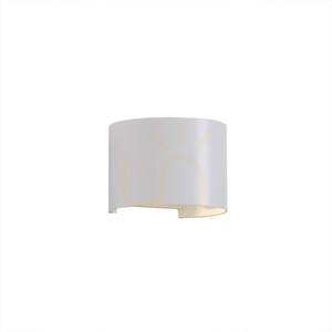 Kinkiet zewnętrzny LED Mantra Davos 6523 biały 12 W 3000 K small 1