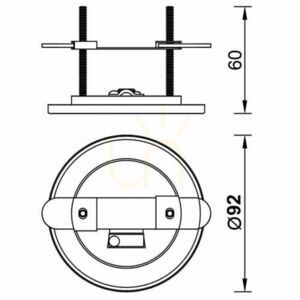 Lampa wisząca Mantra ELSA 8251+7856 small 3