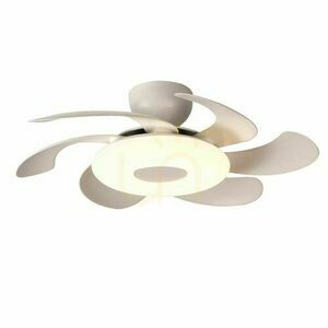 Wentylator sufitowy z oświetleniem LED Mantra Flower biały składane łopatki 8703 small 0